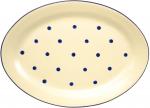 Platte 29 oval Elli blau