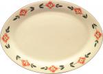 Platte 29 oval Wilde Rose