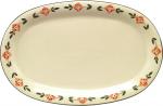 Platte 37 oval Wilde Rose