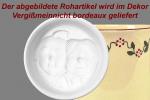 Puddingform Max & Moritz Vergissmeinnicht bordeaux
