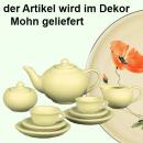 Puppenservice Mohn