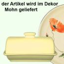 Rollenbutterdose Mohn