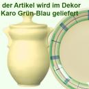 Rumtopf karo grün-blau