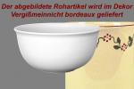 Salatschüssel 13 Vergissmeinnicht bordeaux