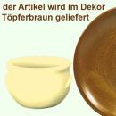 Schmalztopf 50 ml braun
