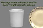 Schnaps-/Eierbecher mit Schrift (1 Zeile) Vergissmeinnicht
