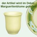 Schnapsbecher Dekor Margueritenblume