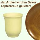 Schnapsbecher braun