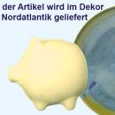 Sparschwein mittel Nordatlantik mit Schrift 1 Zeile