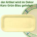Stollenplatte 33 karo grün-blau