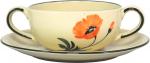 Suppentasse komplett Mohn