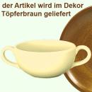 Suppentasse obere braun