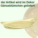Tablett 25 oval Gänseblümchen