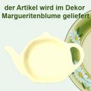 Teebeutelablage Dekor Margueritenblume