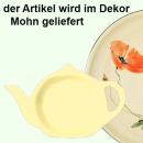 Teebeutelablage Mohn