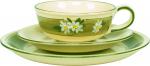 Teegedeck Dekor Margueritenblume