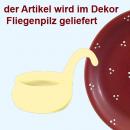 Teelicht mit Henkel Fliegenpilz