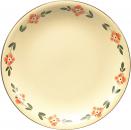 Teller 29 flach Wilde Rose