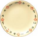 Teller 24 flach Wilde Rose