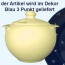 Terrine 2,5 blau 3 Punkt
