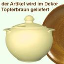 Terrine 2,5 braun