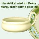 Tiegel Dekor Margueritenblume