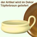 Tiegel braun
