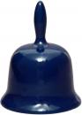 Tischglocke klein glänzend blau