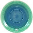 Untertasse Becher Aqua