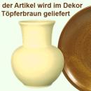 Vase Gr.II 13 braun