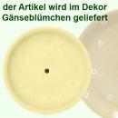 Wanduhr Gänseblümchen