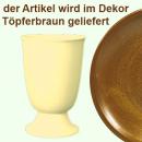 Weinbecher braun