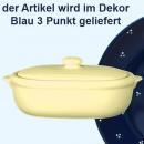 Heringstopf blau 3 Punkt