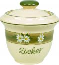 Zuckertopf Dekor Margueritenblume