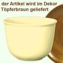 Übertopf 19 braun